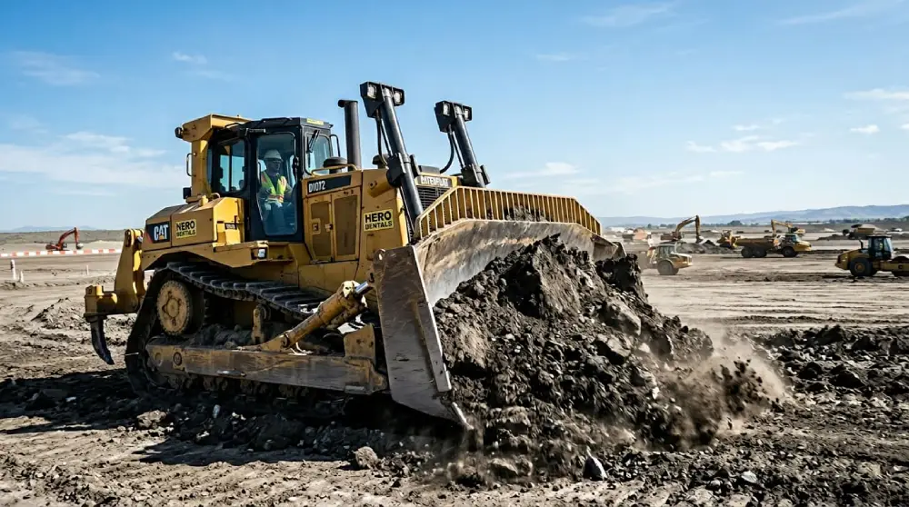 Bulldozer Rental Cost for Land Clearing Projects