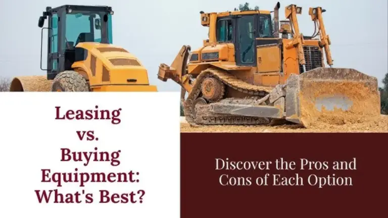 Commercial Equipment Leasing vs Financing