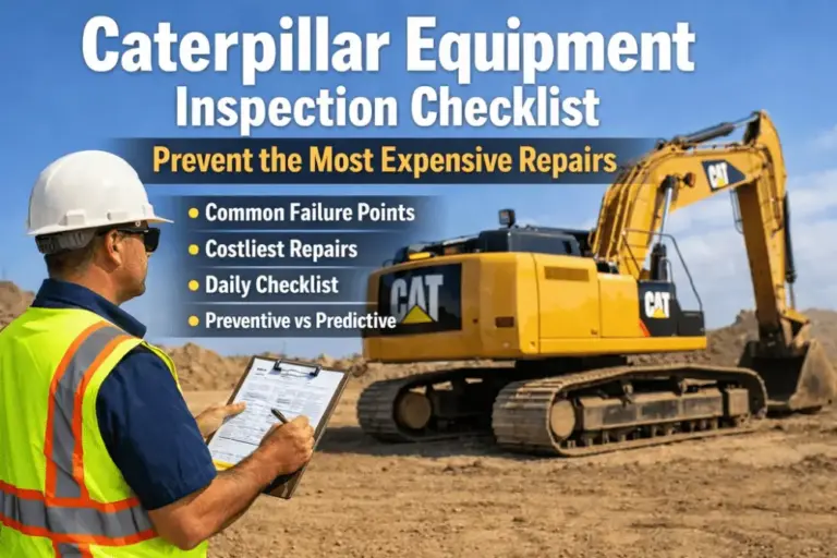 Used Heavy Equipment Inspection Checklist Before Buying