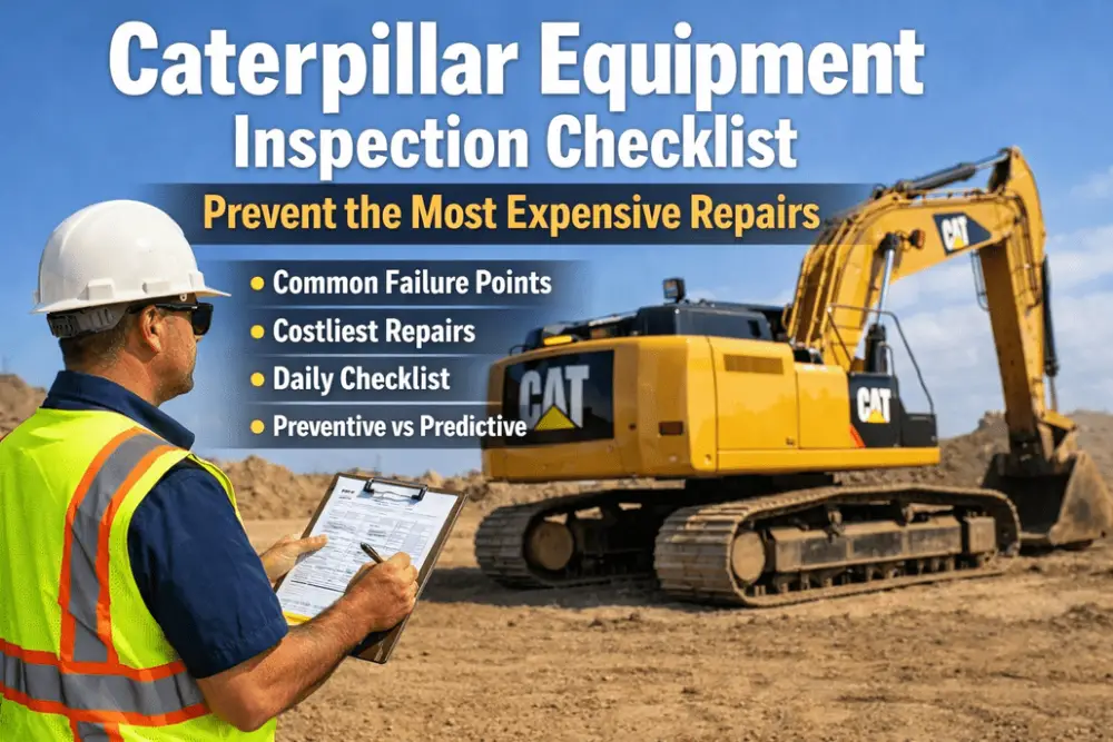 Used Heavy Equipment Inspection Checklist Before Buying